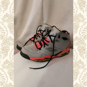 Men’s Nike Air Jordan Flight Club '91 Grey Black & Orange Size 10